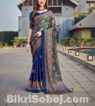 Sanjana Premium Shamuz Silk Saree